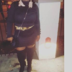 Missguided Button Dress